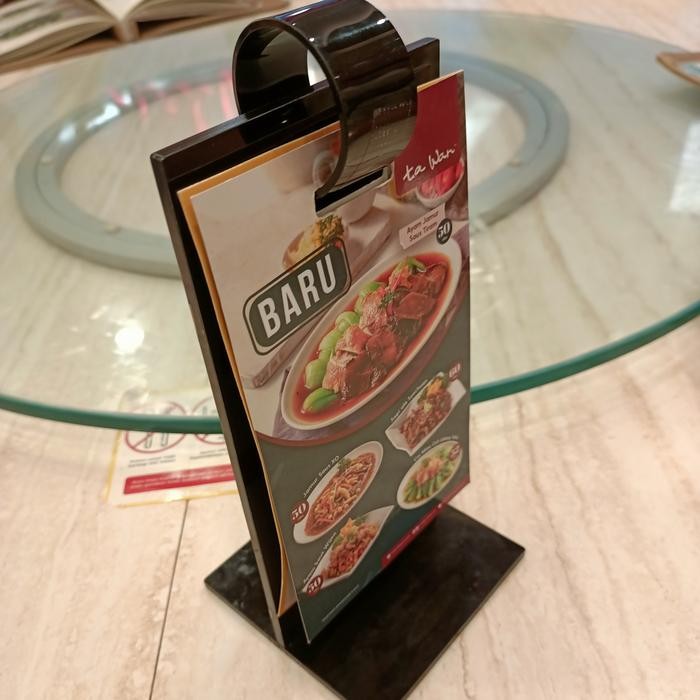 Tend card Menu / Stand Menu uk A5