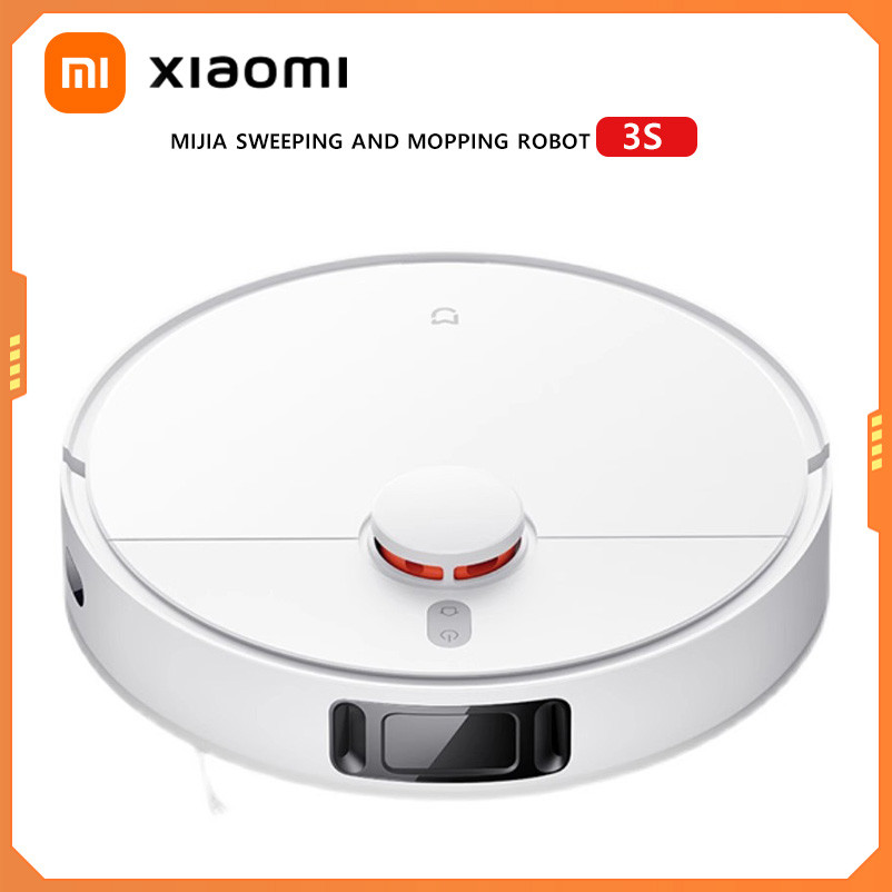 Robot Vacuum-Mop Robot Vacuum Cleaner Xiaomi 3S 3000Pa Suction Auto Mop Washing Lidar Navigation