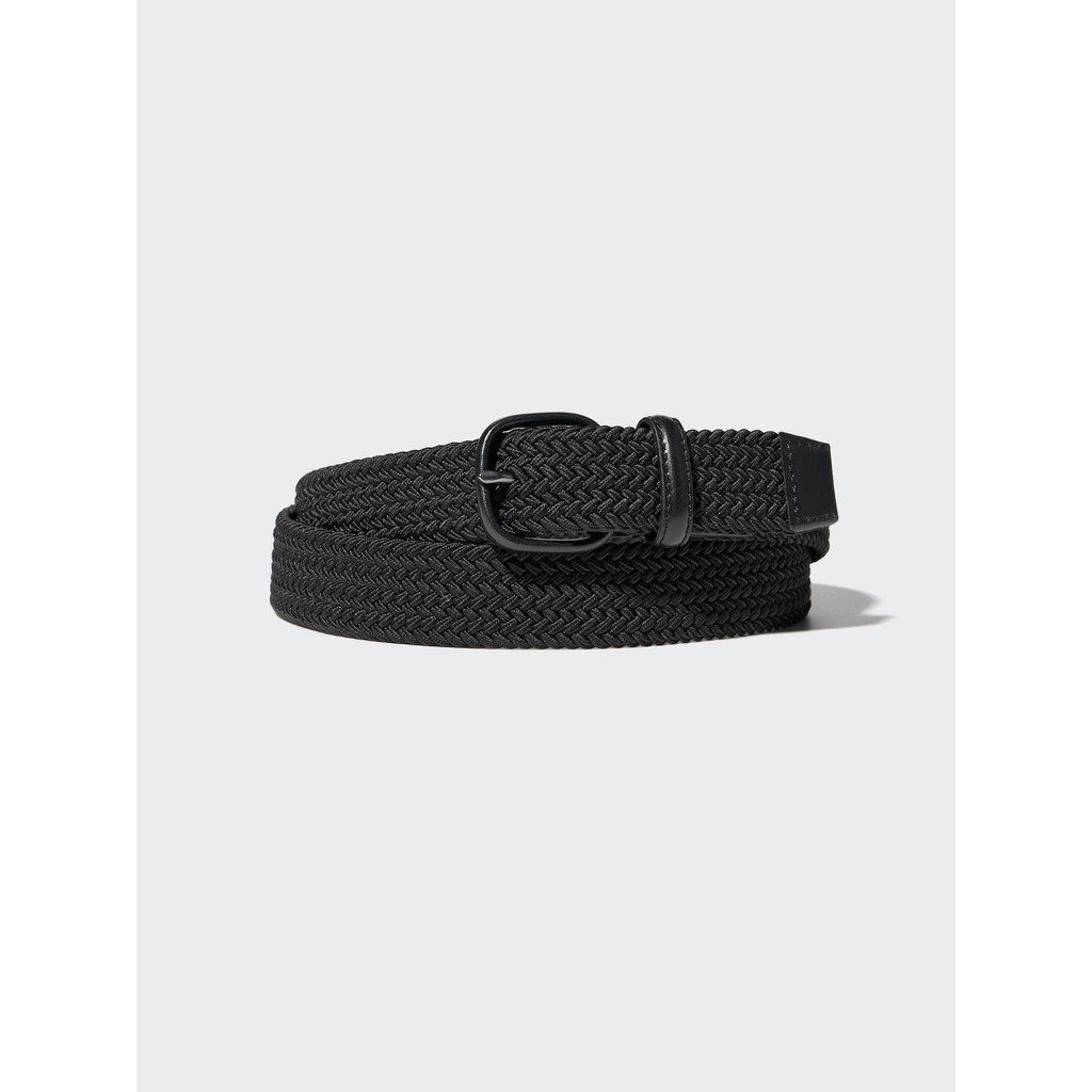 Uniqlo Ikat Pinggang Kulit Mesh Kombinasi