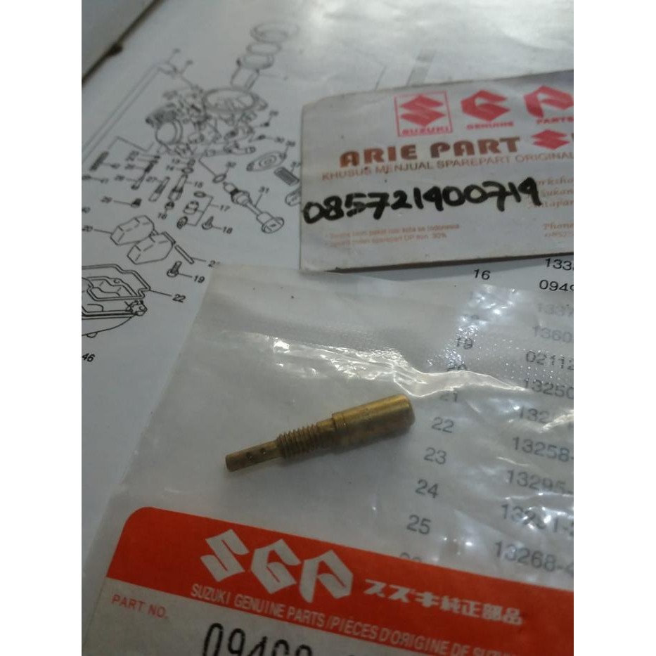 pilot jet karburator ORIGINAL thunder 250