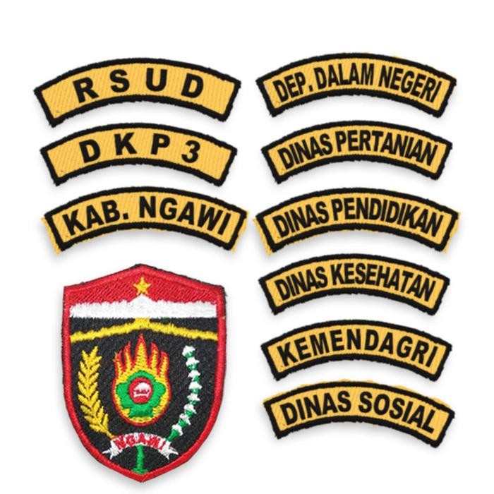 

Bed Bordir Logo Dinas Kabupaten Ngawi - Bordir Kab Ngawi PREMIUM