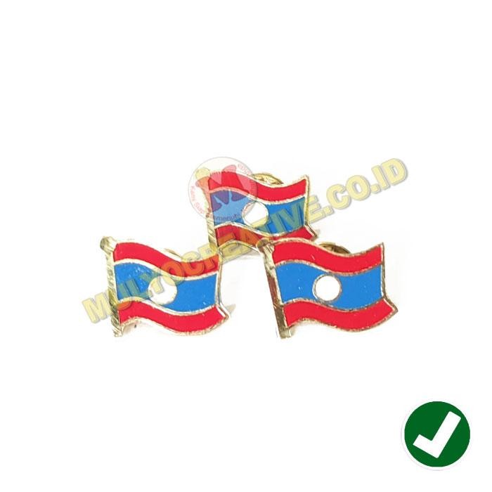 

Pin Bendera Laos Pin Flag Laos Pin Bros Bendera Negara Laos PREMIUM