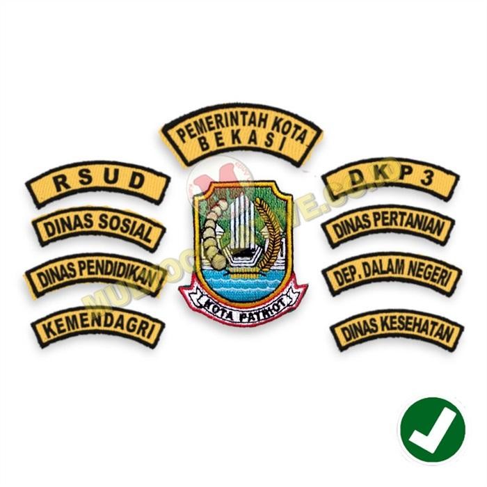 

Bed Bordir Logo Dinas Kota Bekasi - Bordir Pemkot Bekasi PREMIUM