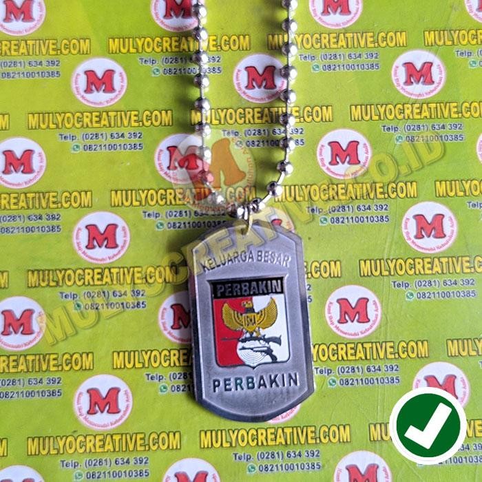 

Kalung Perbakin Bahan Logam Stainles Kalung Logo Perbakin PREMIUM