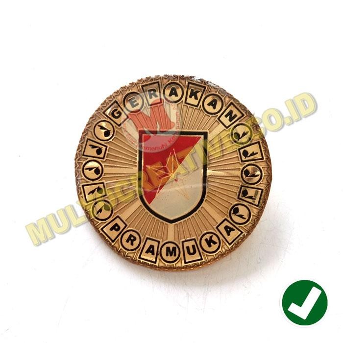 

Lencana Pin Pelatih KPL Pramuka Mahir Penegak Warna Kuning Murah PREMIUM