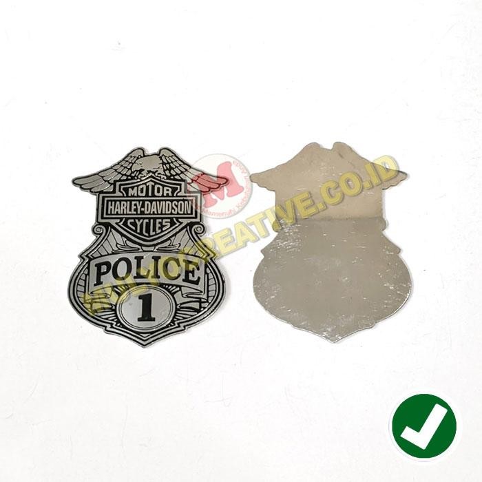 

Emblem Motor Harley Davidson Plat Motor Harley Motor Cycles Police 1 PREMIUM