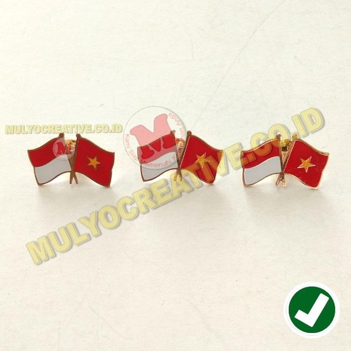 

Pin Bendera Persahabatan Negara Indonesia Dan Vietnam PREMIUM