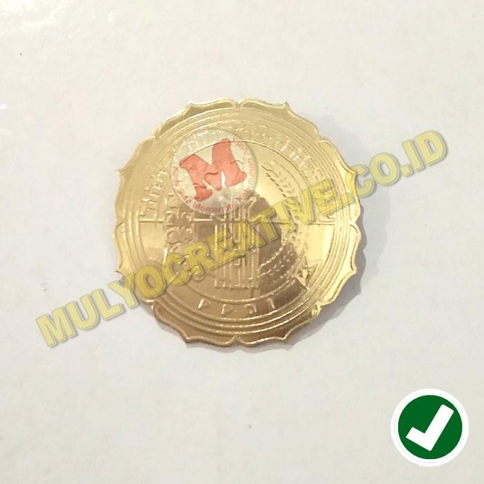

Pin Persatuan Perangkat Desa Indonesia - Pin PPDI Bahan Logam Kuningan PREMIUM