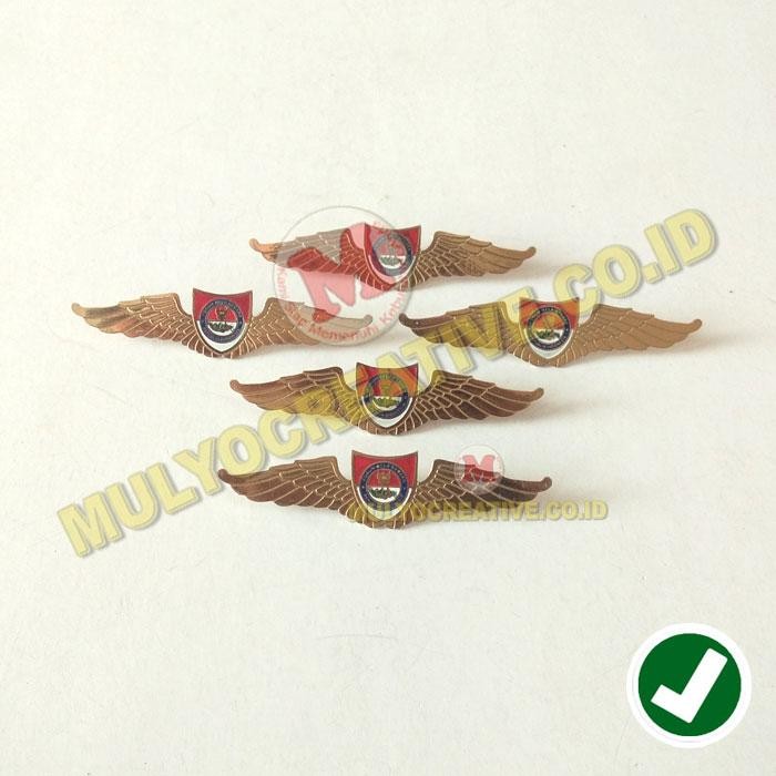 

Wing Brevet Bela Negara Indonesia Bahan Logam Kuningan PREMIUM