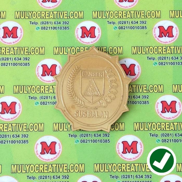 Pin Banser SUSBALAN - Pin Banser Bahan Logam Kuningan PREMIUM