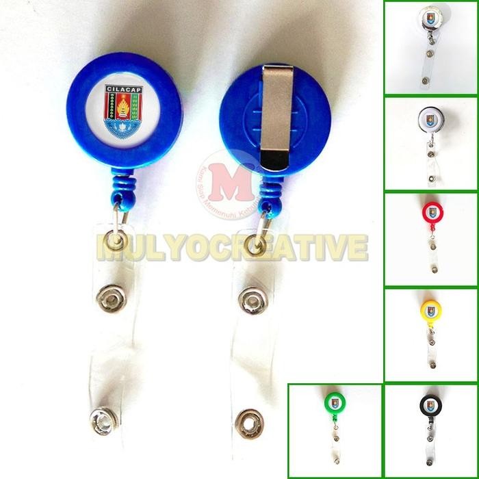 

ID Card Yoyo Cilacap Gantungan Murah ID Card Holder Logo Cilacap PREMIUM