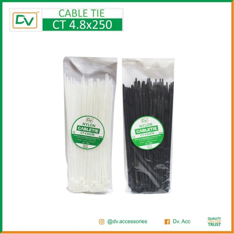 

PROMO DV CABLE TIE / KABEL TIES 4.8X250 / 25CM