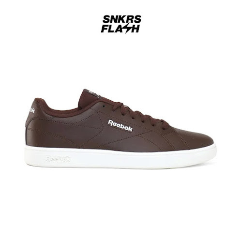 REEBOK COURT CLEAN BROWN WHITE Sepatu Sneakers Pria - 100230401 - Size 45