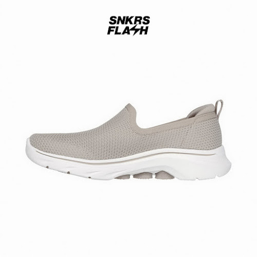 SKECHERS GO WALK 7 TAUPE Sepatu Casual Wanita - 125218TPE - Size 37
