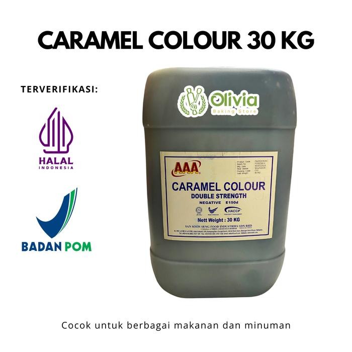 

NEW! PEWARNA KUE COKLAT CARAMEL NEGATIF AAA FOOD GRADE MALAYSIA 30 KG