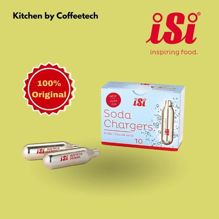 

NEW! REFILL SODA MAKER SODA CHARGER ISI (MADE IN AUSTRIA)