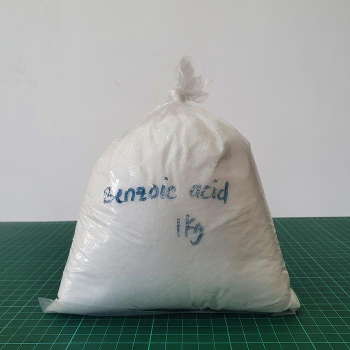 

NEW! ASAM BENZOAT / BENZOIC ACID FOOD GRADE CINA - 1 KG