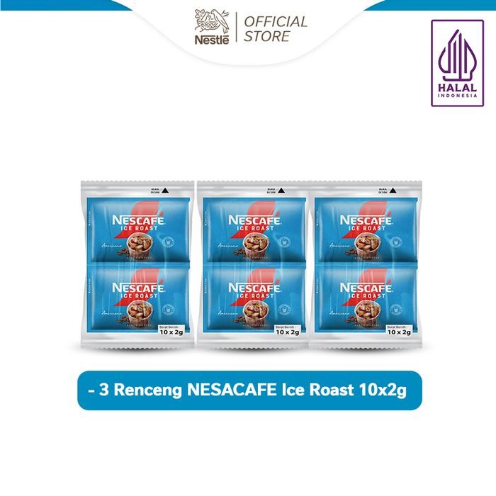 

Ready- Paket Nescafe Ice Roast Kopi Bubuk X30 Sachet + Milo Milk Biscuit 104G X2Pcs #Gratisongkir