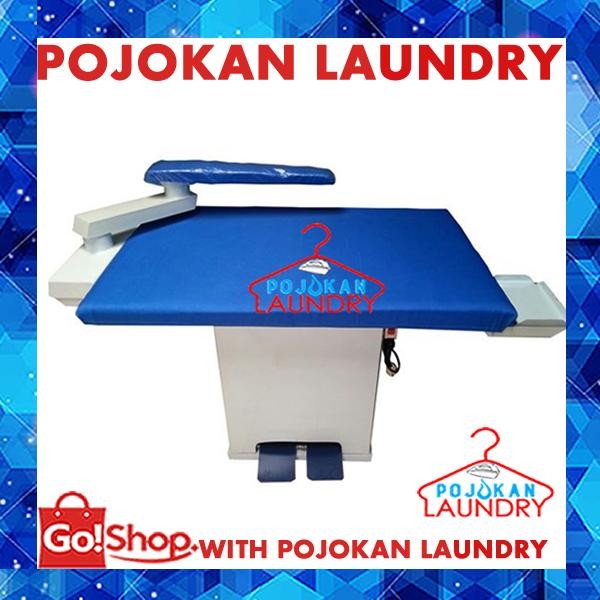 NHGJ Meja Setrika Vaccum Uap Megochi / Meja Vakum Megochi