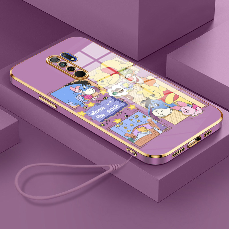 Casing Hp Untuk Xiaomi Redmi 9 9 Prime 9a 9i 9T 9 Power 9C NFC 10A POCO C31 Case Casing pola Karakte