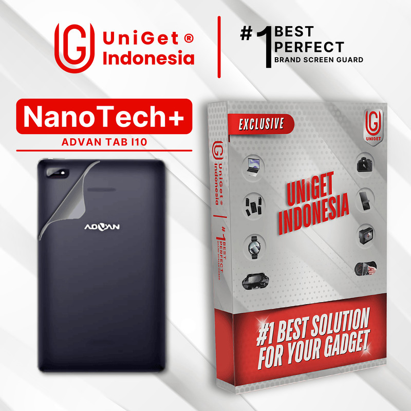 UniGet EPU BIO GENESIS Hydrogel for ADVAN Tab i10 / Back Cover Guard Protector (Nanotech+ 100% Recyc