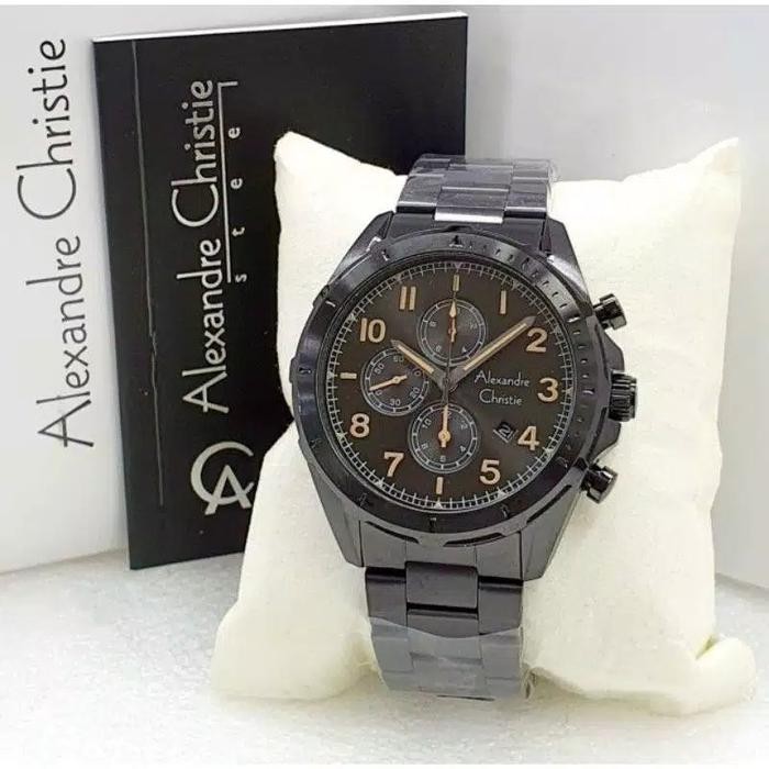 Alexandre Christie Pria Ac 6556 Stainless Steel/Garansi Resmi 1 Tahun