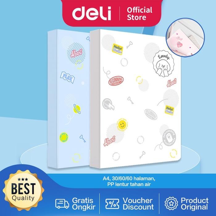 

DISKON Display Book / Map File Dokumen A4 30/60/80 Halaman Warna Pastel 7267X 72495 READY STOCK