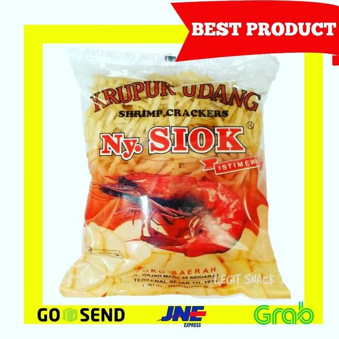 

Kerupuk Udang Ny.Siok Stik / Krupuk Ny Siok Stick Murah Jakarta