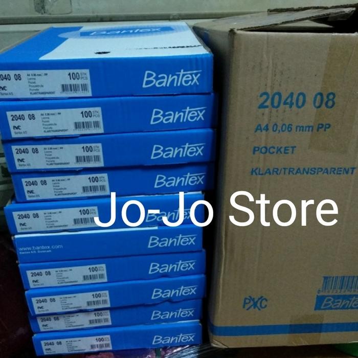 

Pp Pocket Bantex 2040 A4 (Ohp) Clear+0.06Mm