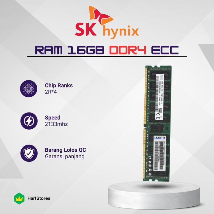 Terbaru Ram Ddr4 Ecc 16Gb Skhynix Sk Hynix Pc4-2133P 2133Mhz Ram Server Ecc