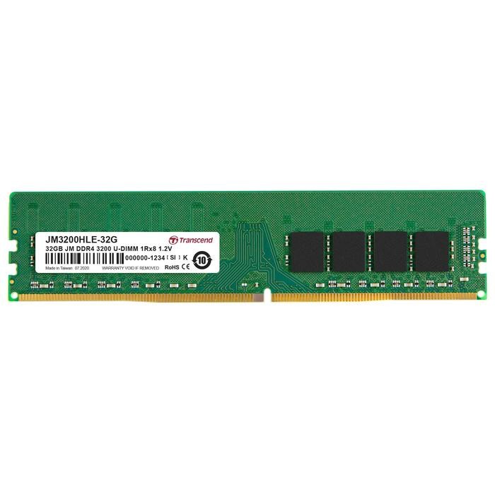 Promo Transcend Jetram 32Gb Ddr4 3200 For Desktop (Jm3200Hle-32G)