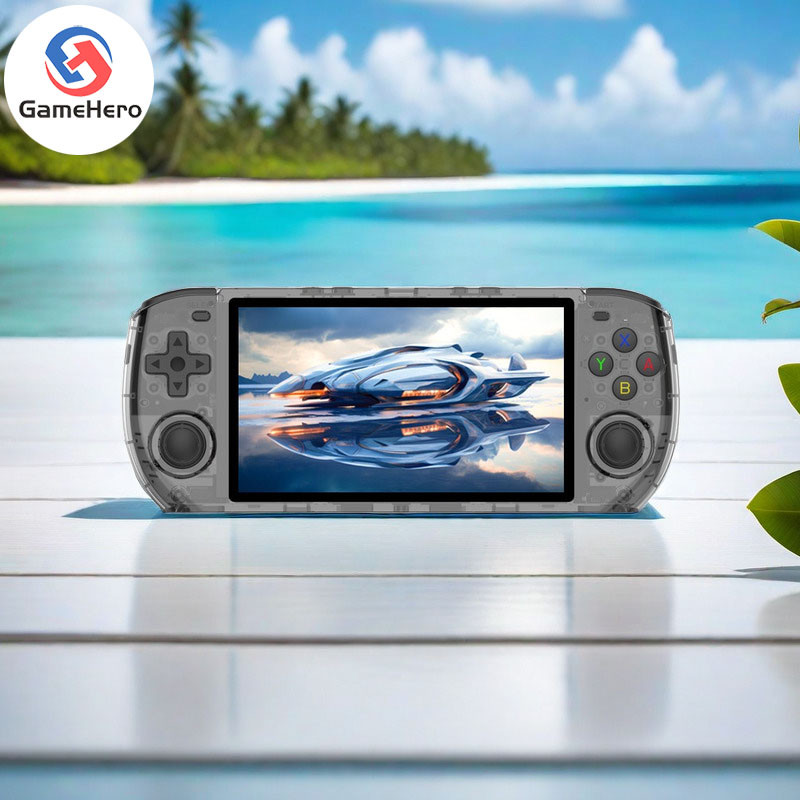 POWKIDDY RGB10 MAX3 RK3566 Retro Handheld Game Console 5 Inch