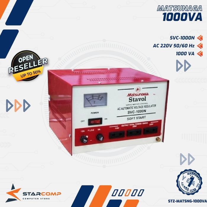 Stavolt MATSUNAGA 500VA Stabilizer Komputer