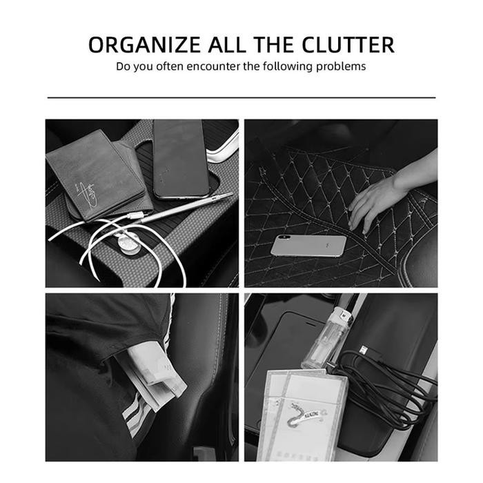 Rak Kursi Mobil Organizer / Rak Samping Mobil Storage Jok / Kantong Barang Samping Kursi Mobil