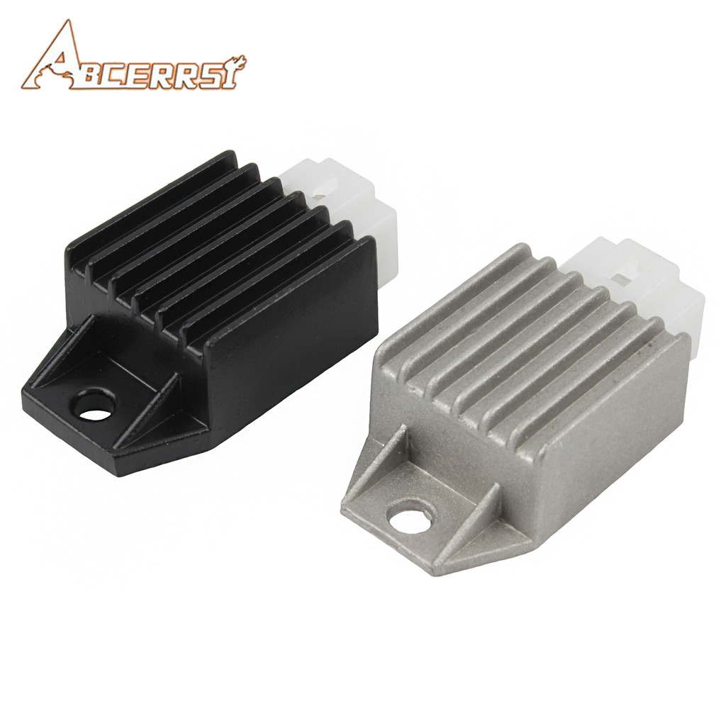 ATV UTV 12V Motorcycle Voltage Regulator Rectifier for GY6 50 80 125 150CC Scooter Dirt Bike Enduro