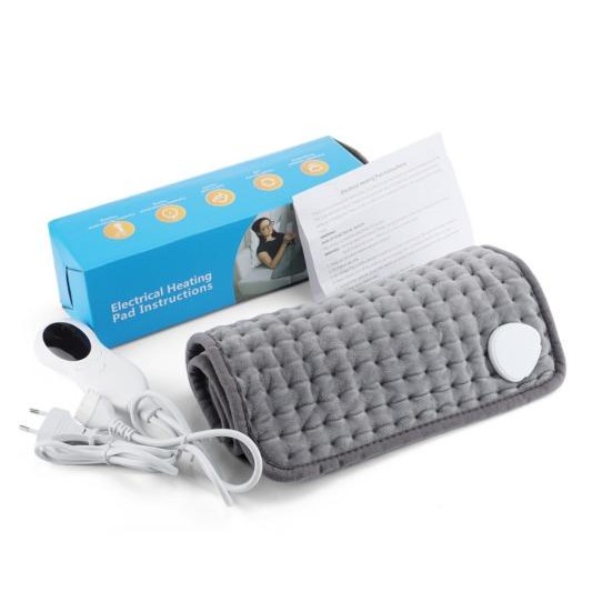 Electric Heating Pad 75W Adjustable Sleeping Heating Pad Relieves Pain