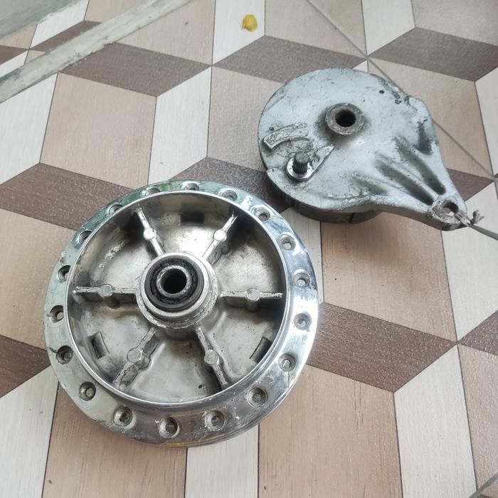 tromol trombol terombol panel tempat kampas rem ninja m non disc ori