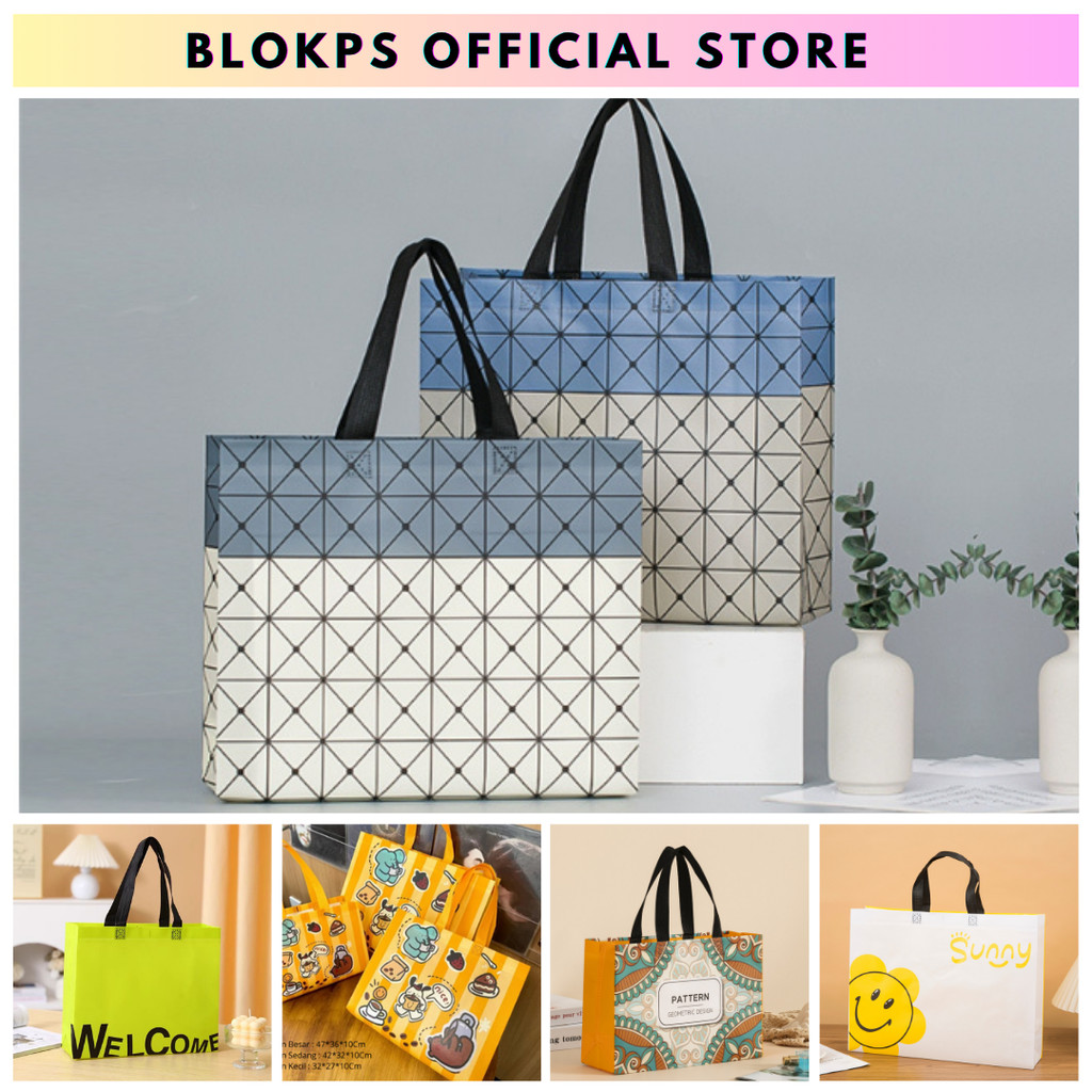 

BLOKPS - GoodieBag - Tas Spunbond - Tas Belanja - Tas Souvenir - Tas Hampers - ToteBag Aesthetic - Tas Kado - Tas Hampers Aesthetic - Totebag - Souvenir - Tas Jinjing - Paperbag Kado Aesthetic - Tas Wanita - Tas Selempang Wanita - Sling Bag Wanita -Parcel