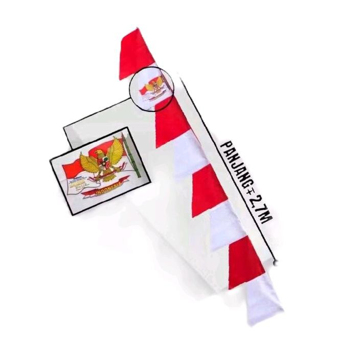 Bendera Umbul umbul Merah Putih/Bendera Umbul umbul 8mata