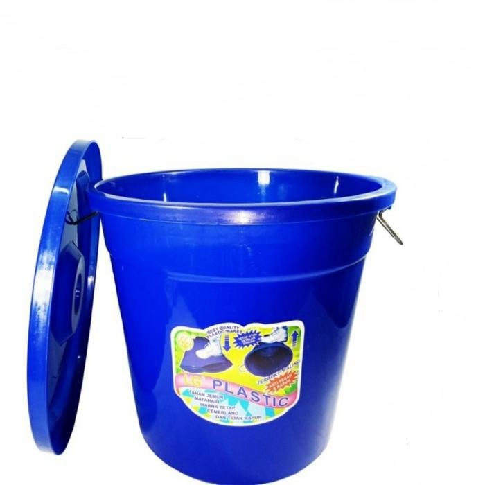 Ember Tong Gentong Air 30 Liter Dengan Tutup Plastik LG