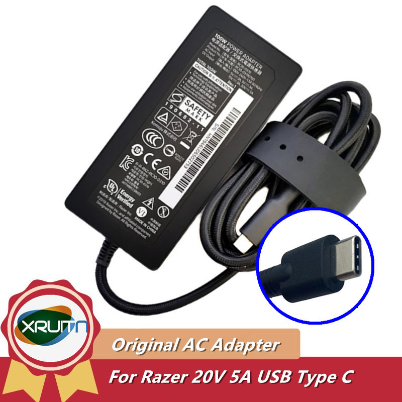 Genuine for Razer 2020 Blade Stealth 13" Power Supply AC Adapter