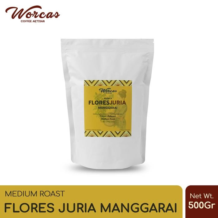 

Worcas Kopi Arabica Flores Juria Manggarai 500 Gram Medium Roast
