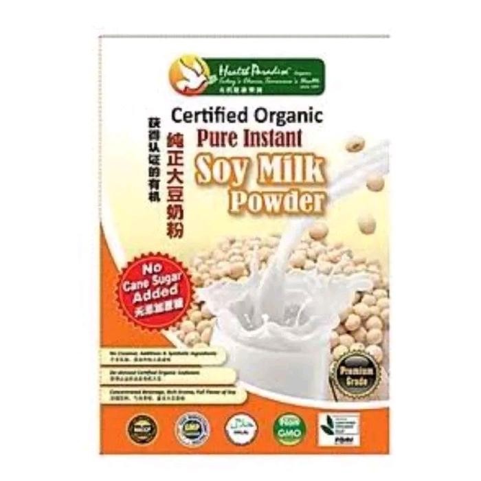 

NWFK Health Paradise Organic Soy Milk Powder No Cane Sugar 500 G Susu Kedelai Bubuk