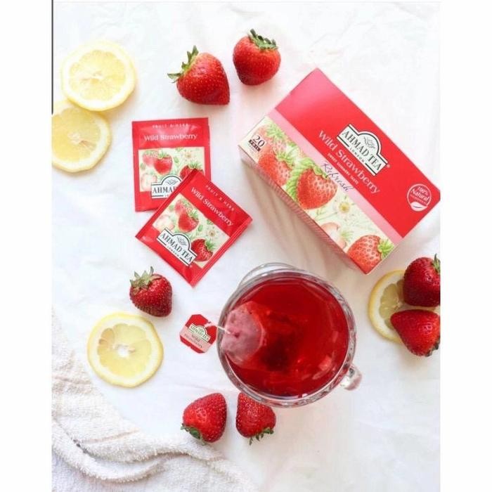 

NWFK Ahmad Tea Wild Strawberry Infusion 20S - 40Gram Terlaris