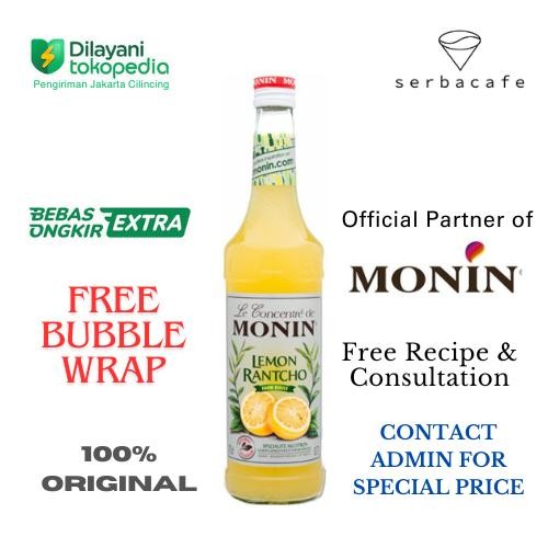 

NWFK Monin Syrup Rantcho Lemon (700 Ml)