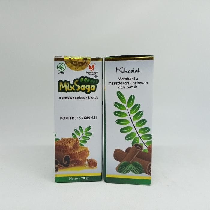 

NWFK Madu Mix Saga Tetes 20Gr Herbal Daun Saga - Bantu Meredakan Sariawan Dan Batuk Anak &
