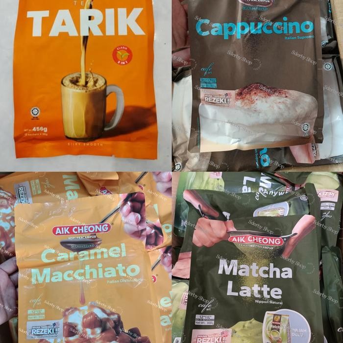 

NWFK Aik Cheong Teh Tarik Matcha Cappucino Coffee Machiato
