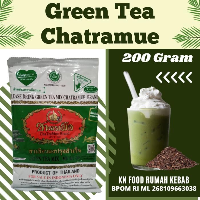 

NWFK Thai Green Tea Mix Chatramue Teh Hijau Thailand Number One Bpom
