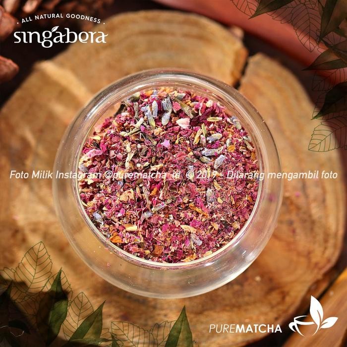 

8SXE Singabera - Petals Of Aruna 10Gr Sample Teh Rose Lavender Artisan Tea