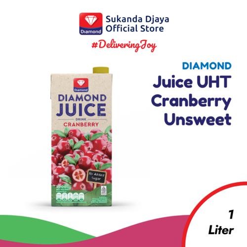 

8SXE Diamond Juice Uht Cranberry Unsweet 1000 Ml